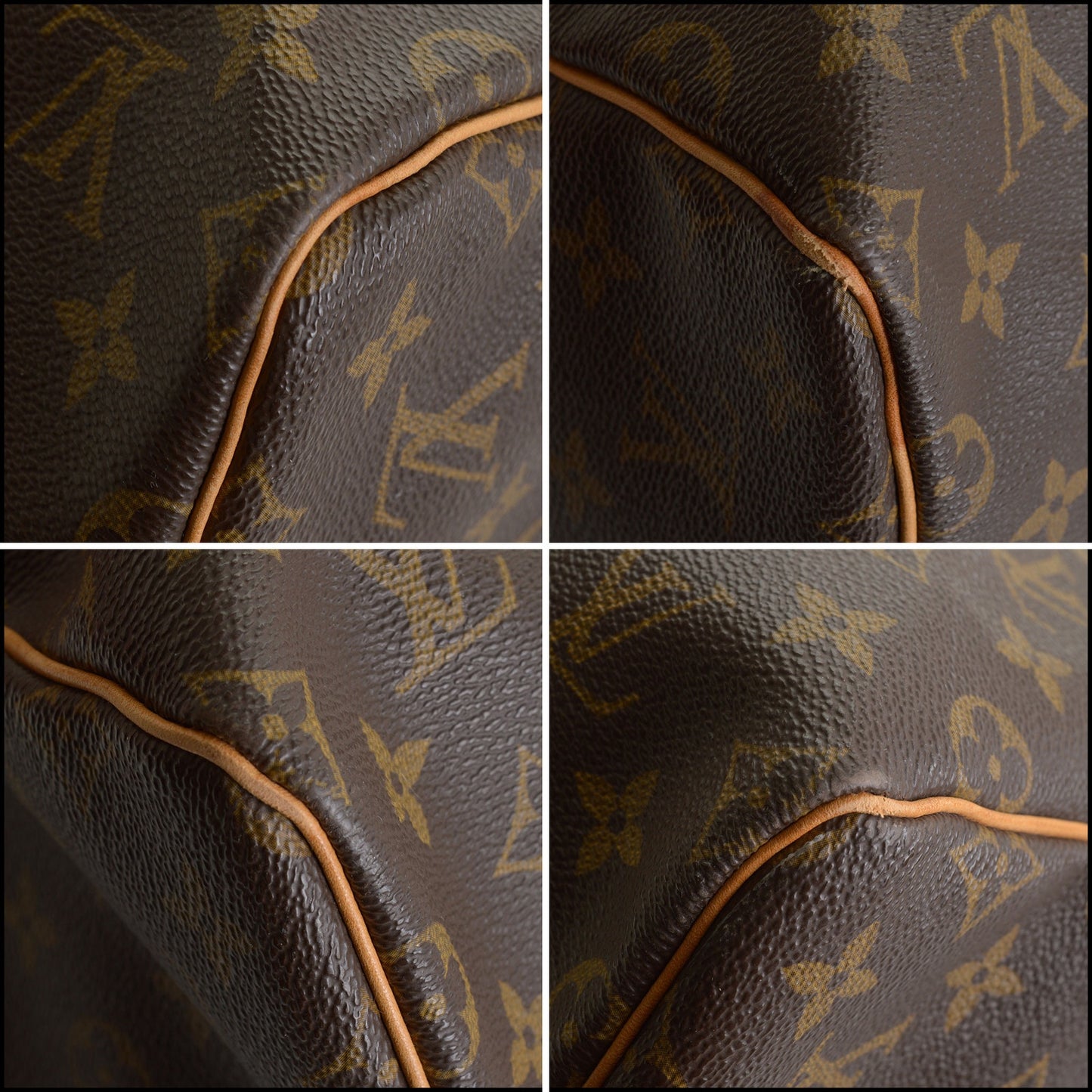 RDC14978 LOUIS VUITTON Brown Monogram Canvas Keepall 55 Duffle Bag