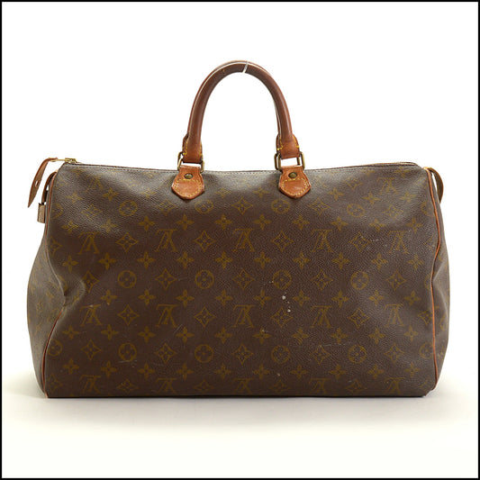 RDC15181 LOUIS VUITTON Vintage Brown Speedy 40