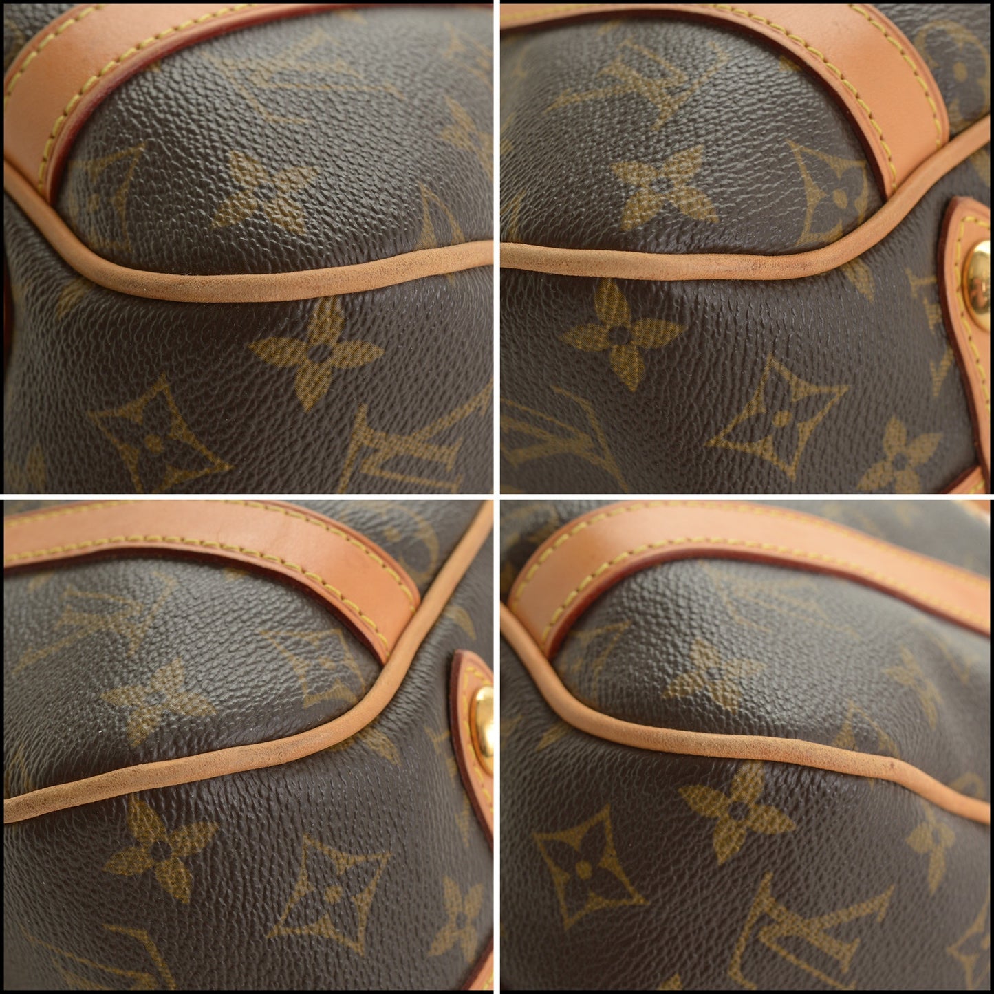 RDC15212 LOUIS VUITTON '09 Brown LV Monogram Stresa Bag