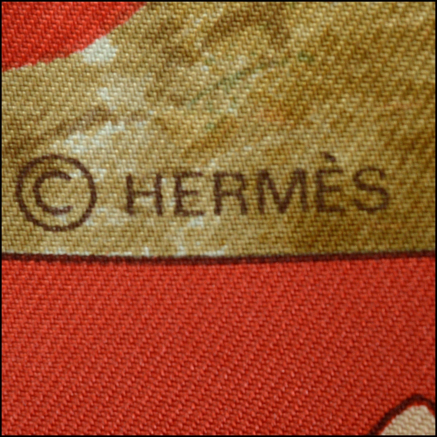RDC15598 HERMES Vintage Green Multi "Plumes de L'Ouest" Cheyennes 90 Silk Scarf Kermit Oliver