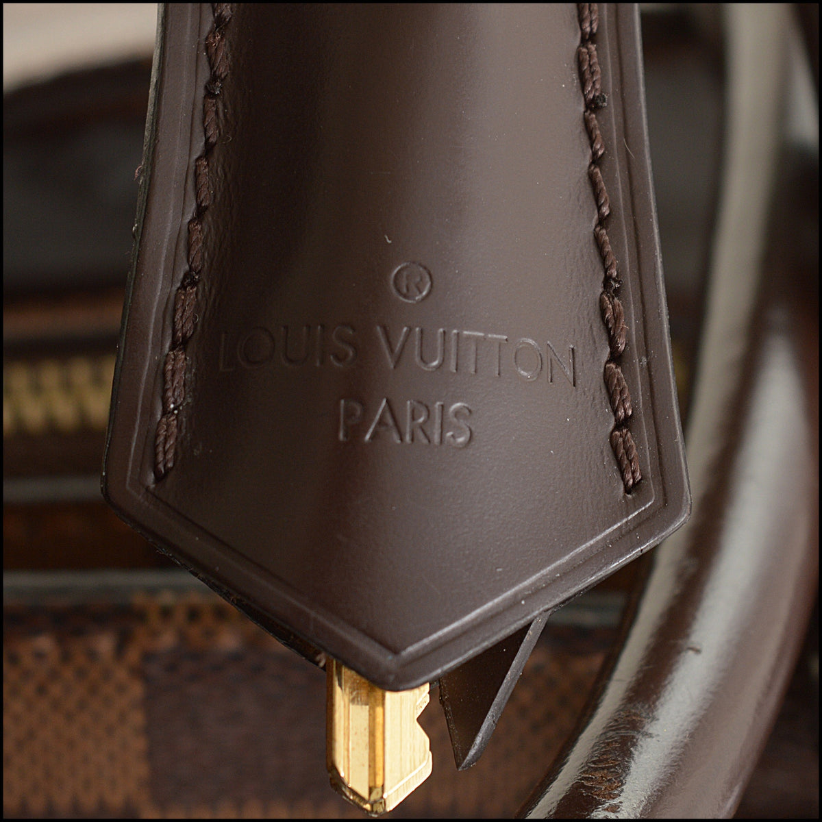 RDC15680 LOUIS VUITTON Damier Ebene Normandy Bag