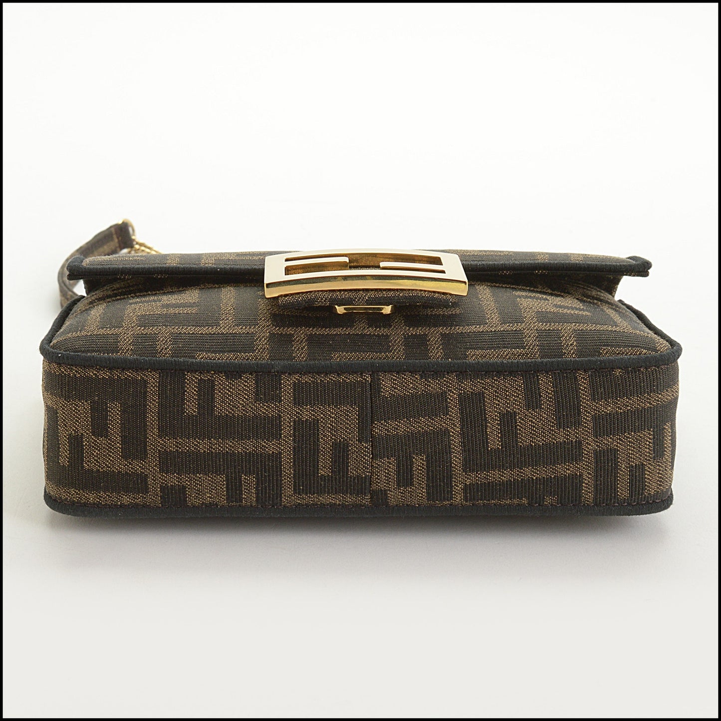 RDC15000 FENDI '24/'25 FF Jacquard Canvas Mini Baguette Bag