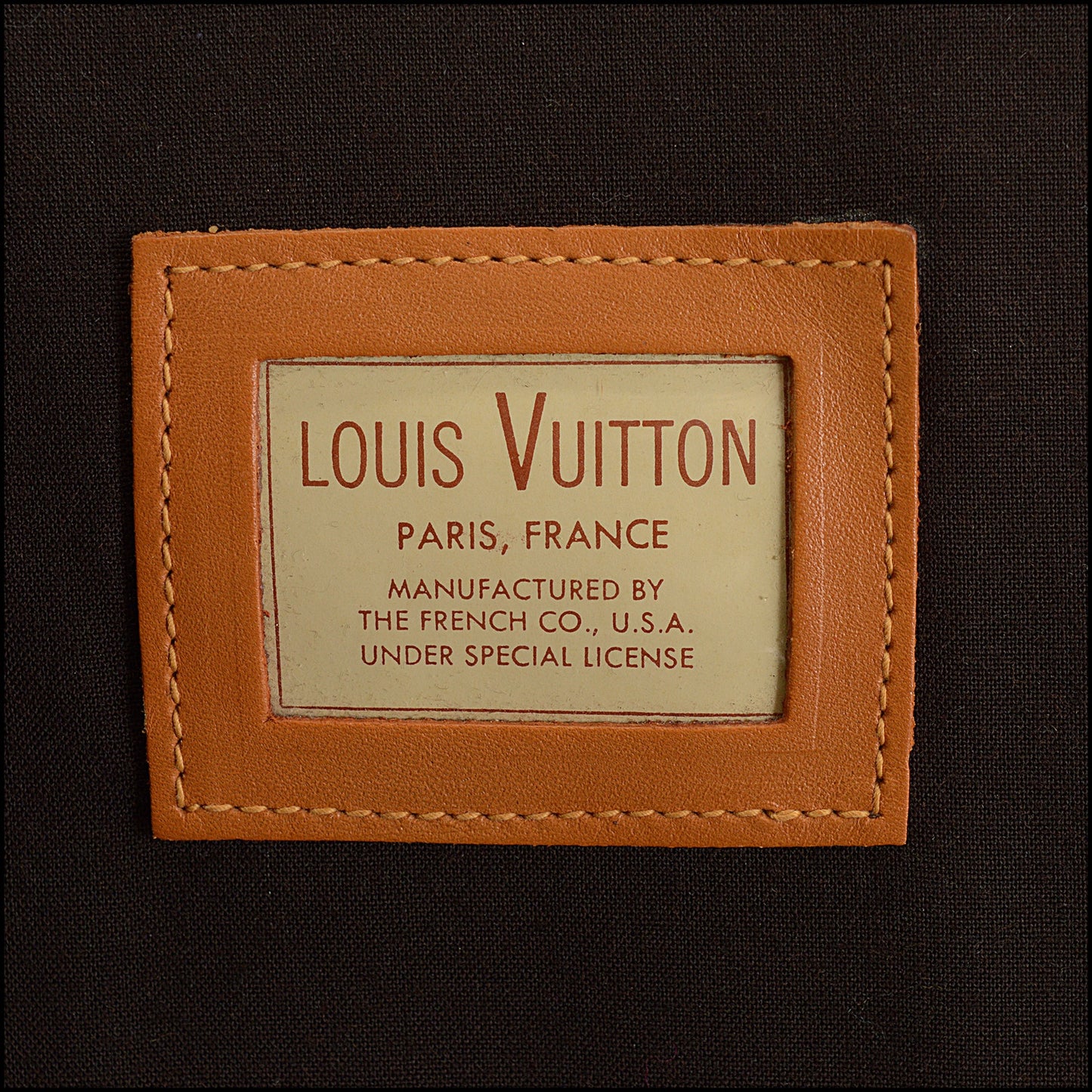 RDC15084 LOUIS VUITTON Vintage French Co. LV Monogram Long Folding Garment Bag