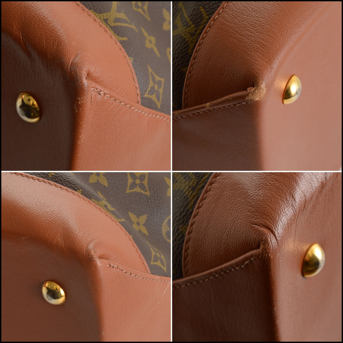 RDC15632 LOUIS VUITTON Vintage LV Monogram Sac Weekend GM Tote Bag