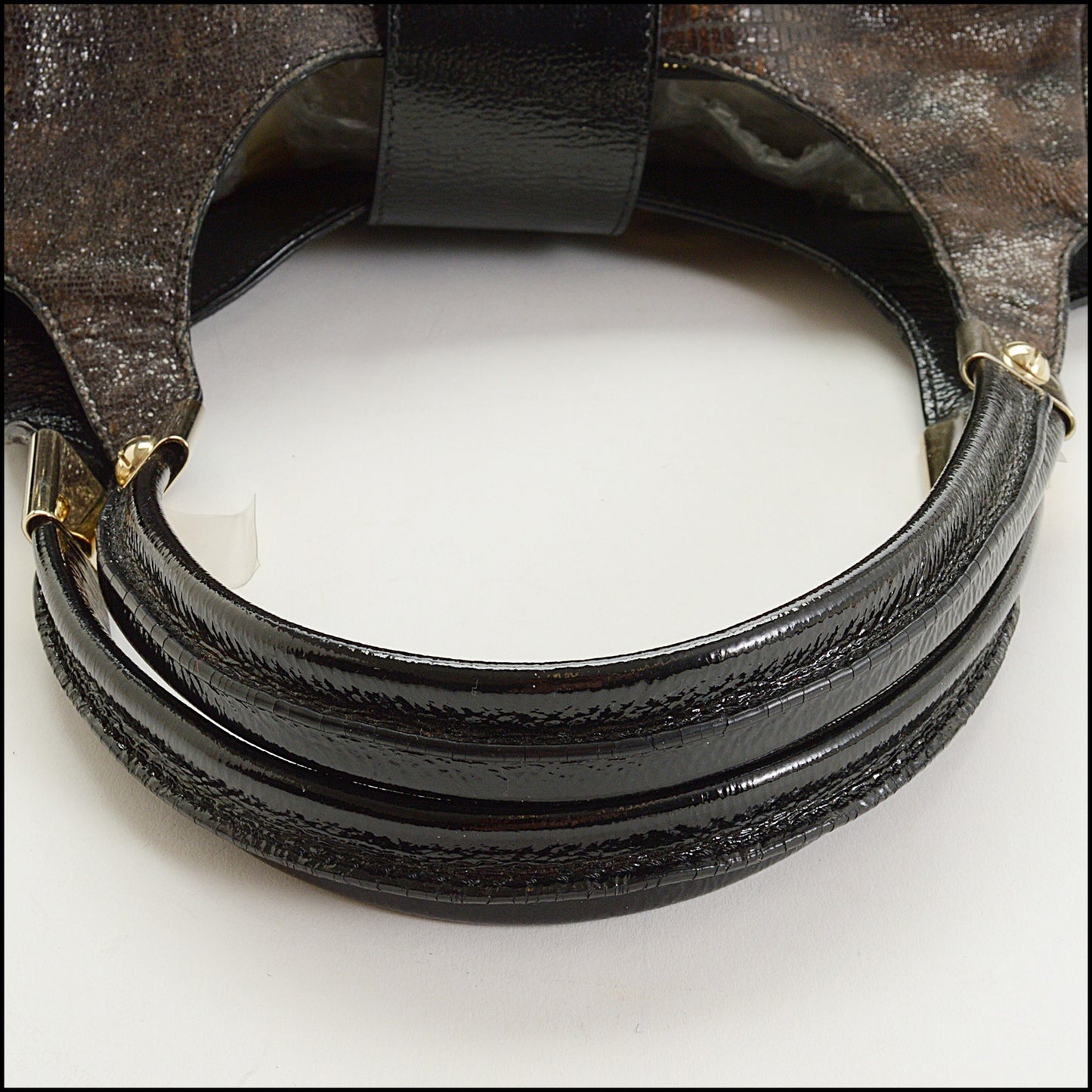 RDC15127 JIMMY CHOO Lizard-Effect Shoulder Bag