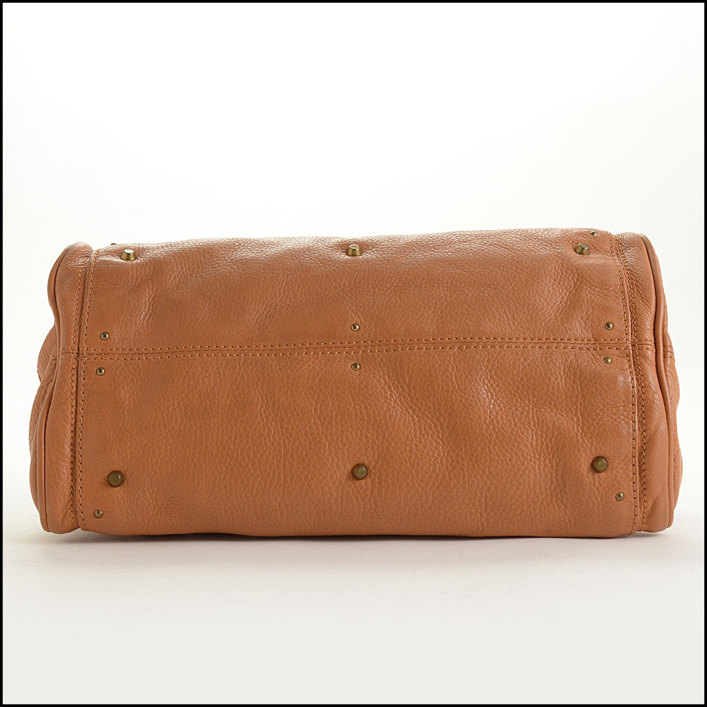 RDC15594 CHLOE '06 Tan Leather Paddington Satchel Bag