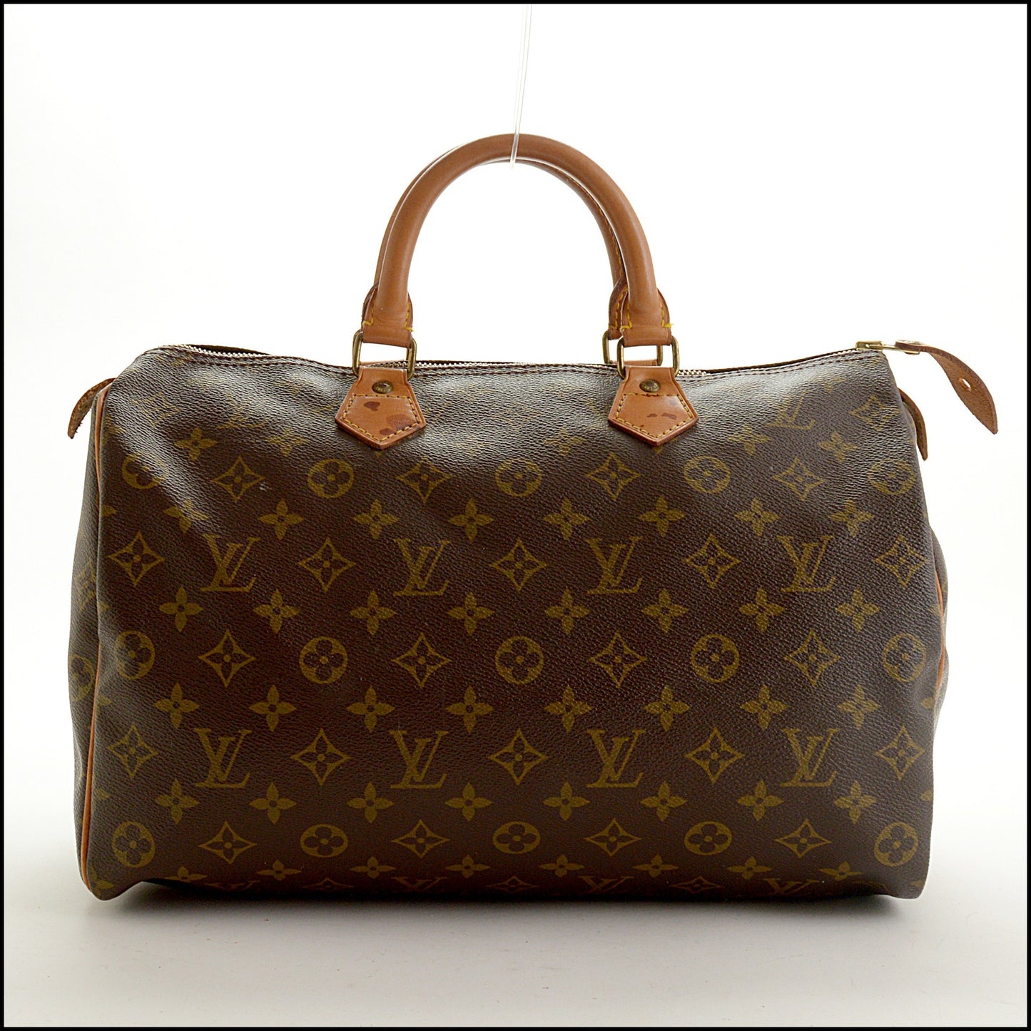 RDC15330 LOUIS VUITTON '01 Brown Vintage LV Monogram Canvas Speedy 35