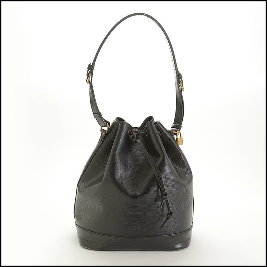 RDC15066 LOUIS VUITTON '96 Black Epi Leather Noe GM Bag