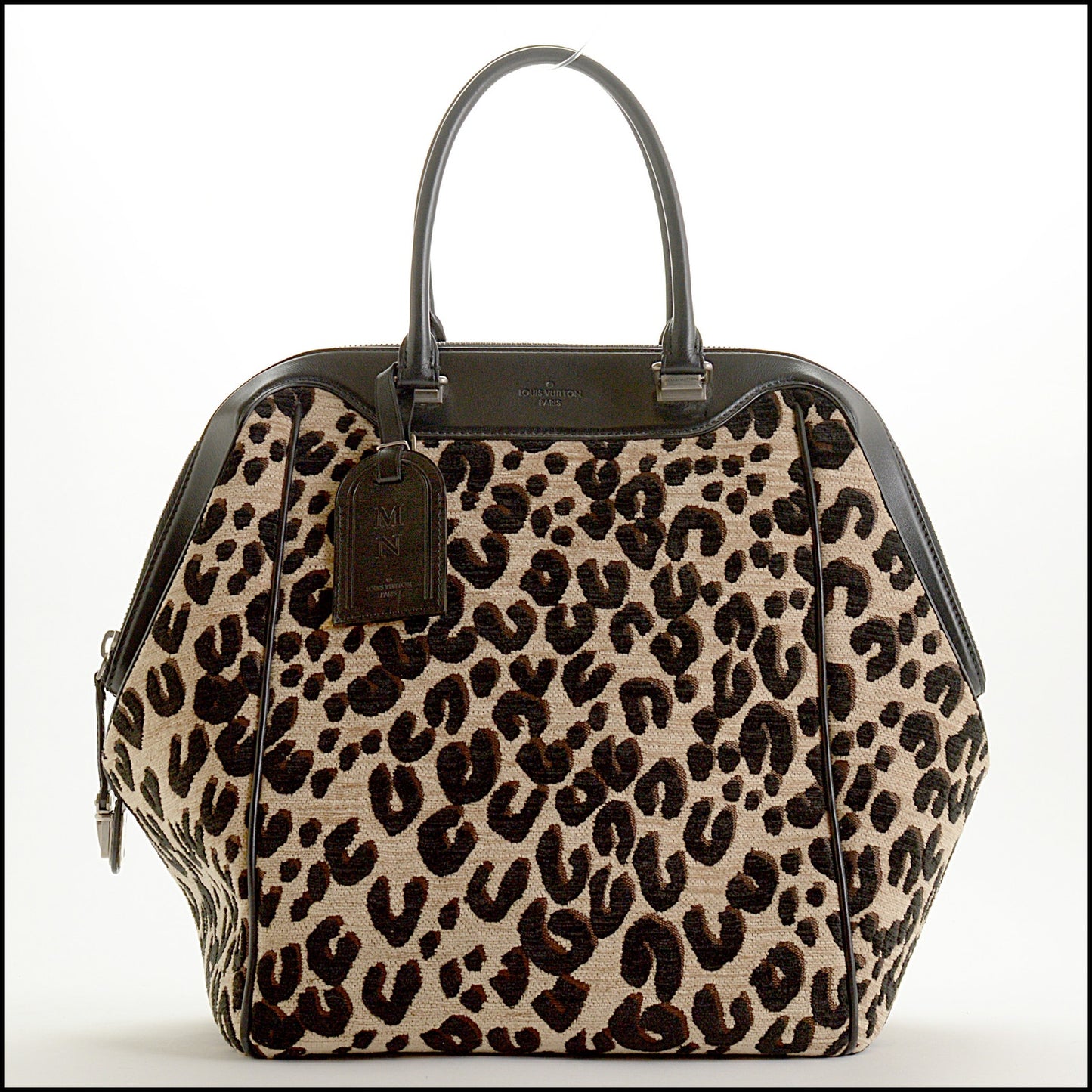 RDC15508 LOUIS VUITTON 2012-13 F/W LE Stephen Sprouse Leopard North/South Bag