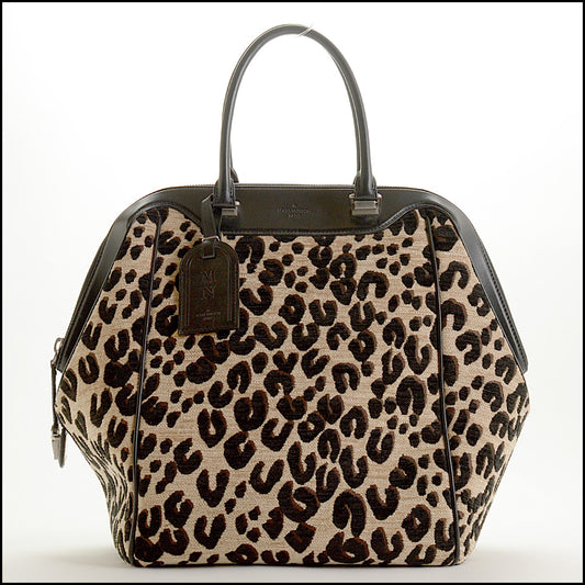 RDC15508 LOUIS VUITTON 2012-13 F/W LE Stephen Sprouse Leopard North/South Bag