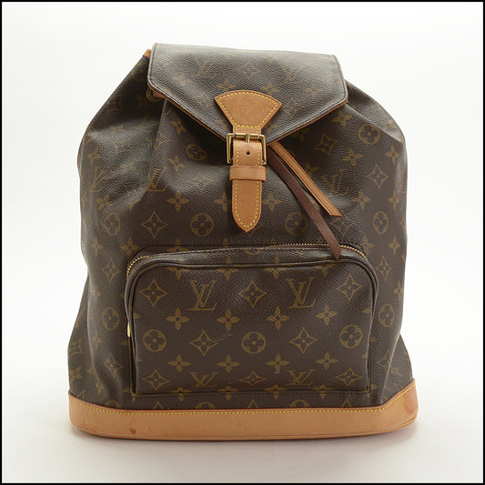 RDC15060 LOUIS VUITTON '99 LV Monogram Canvas Montsouris Backpack