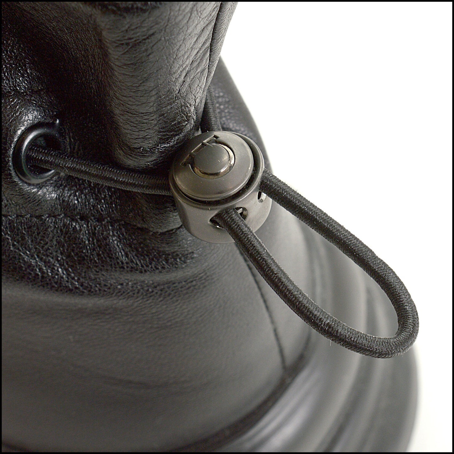 RDC15076 SALVATORE FERRAGAMO Black Nappa Leather Ankle Boots size 7.5 C