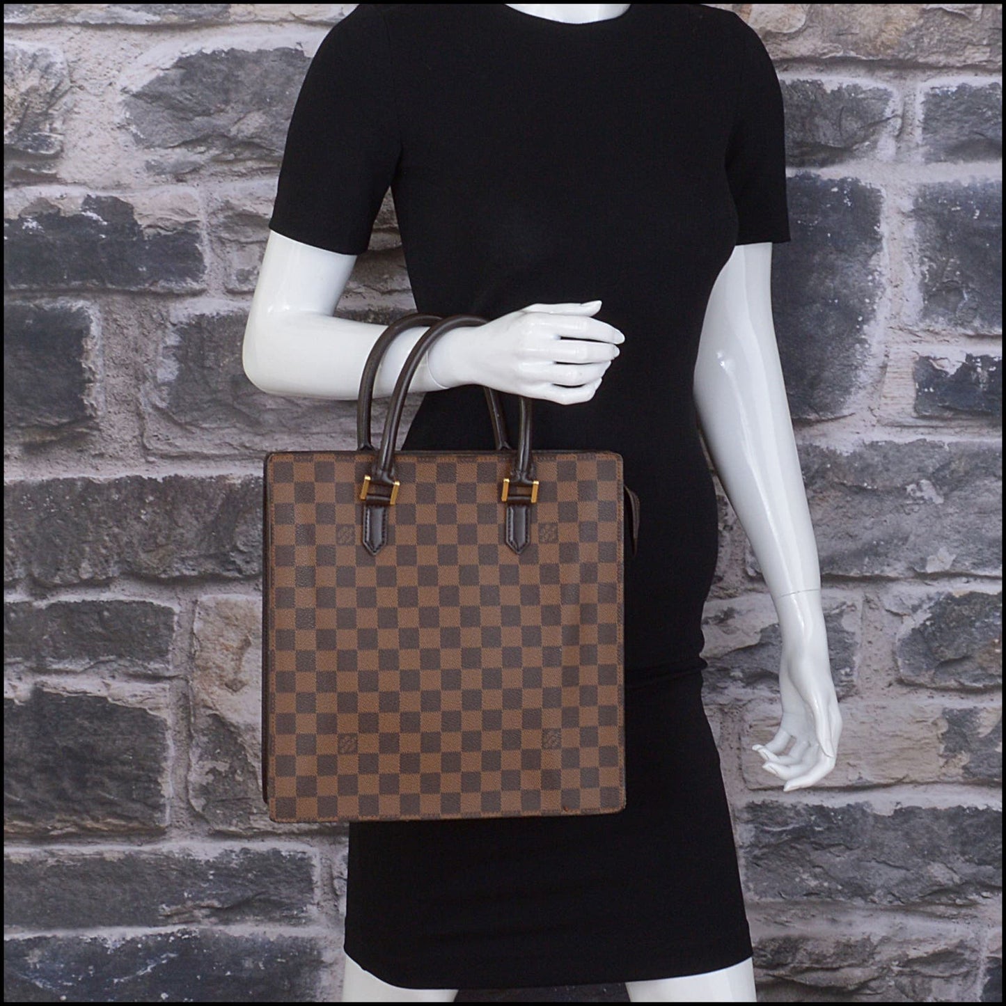 RDC13875 Authentic LOUIS VUITTON Damier Ebene Venice PM Bag