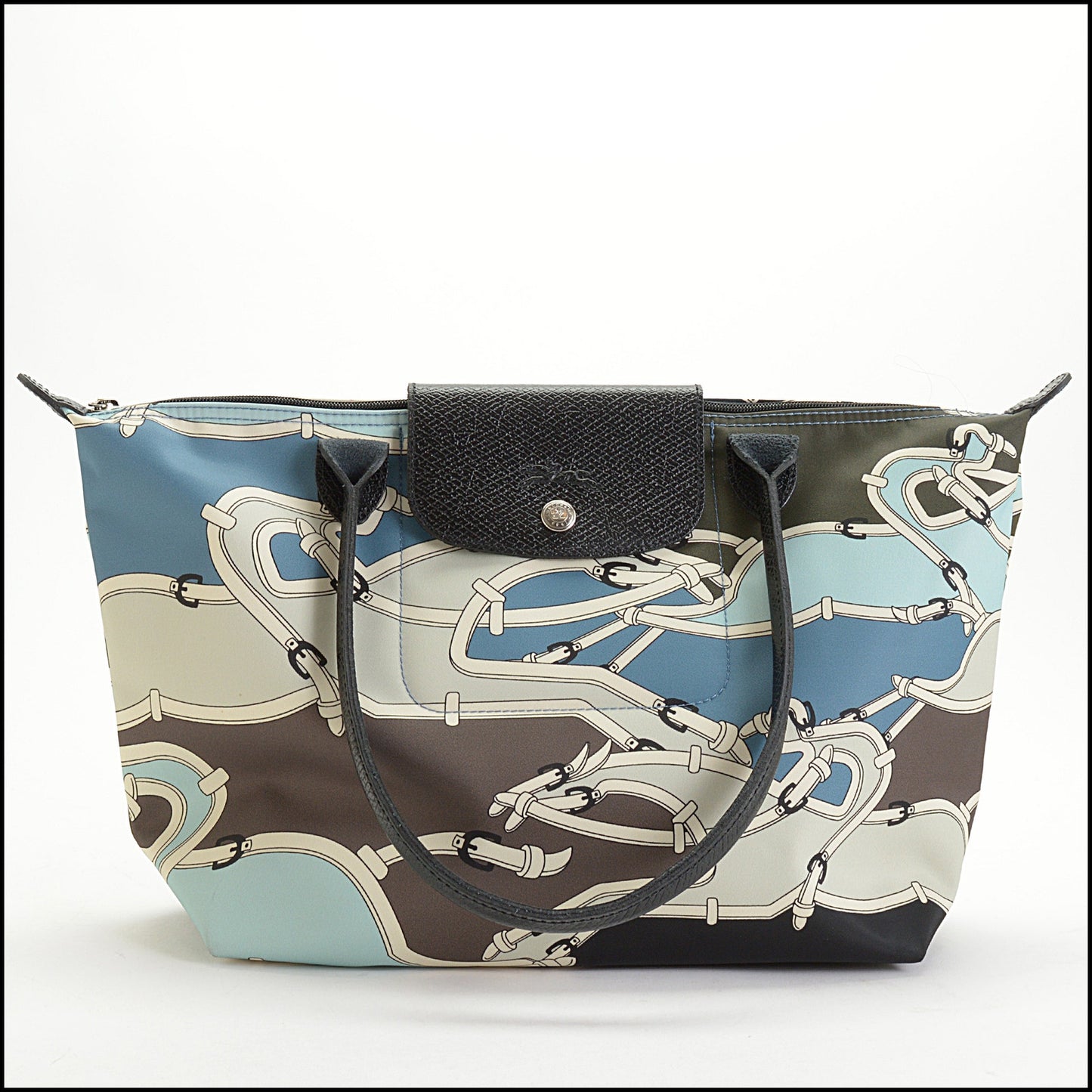 RDC14863 LONGCHAMP Gallop Print LePliage Shopping Modele Depose