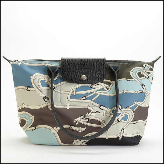RDC14863 LONGCHAMP Gallop Print LePliage Shopping Modele Depose