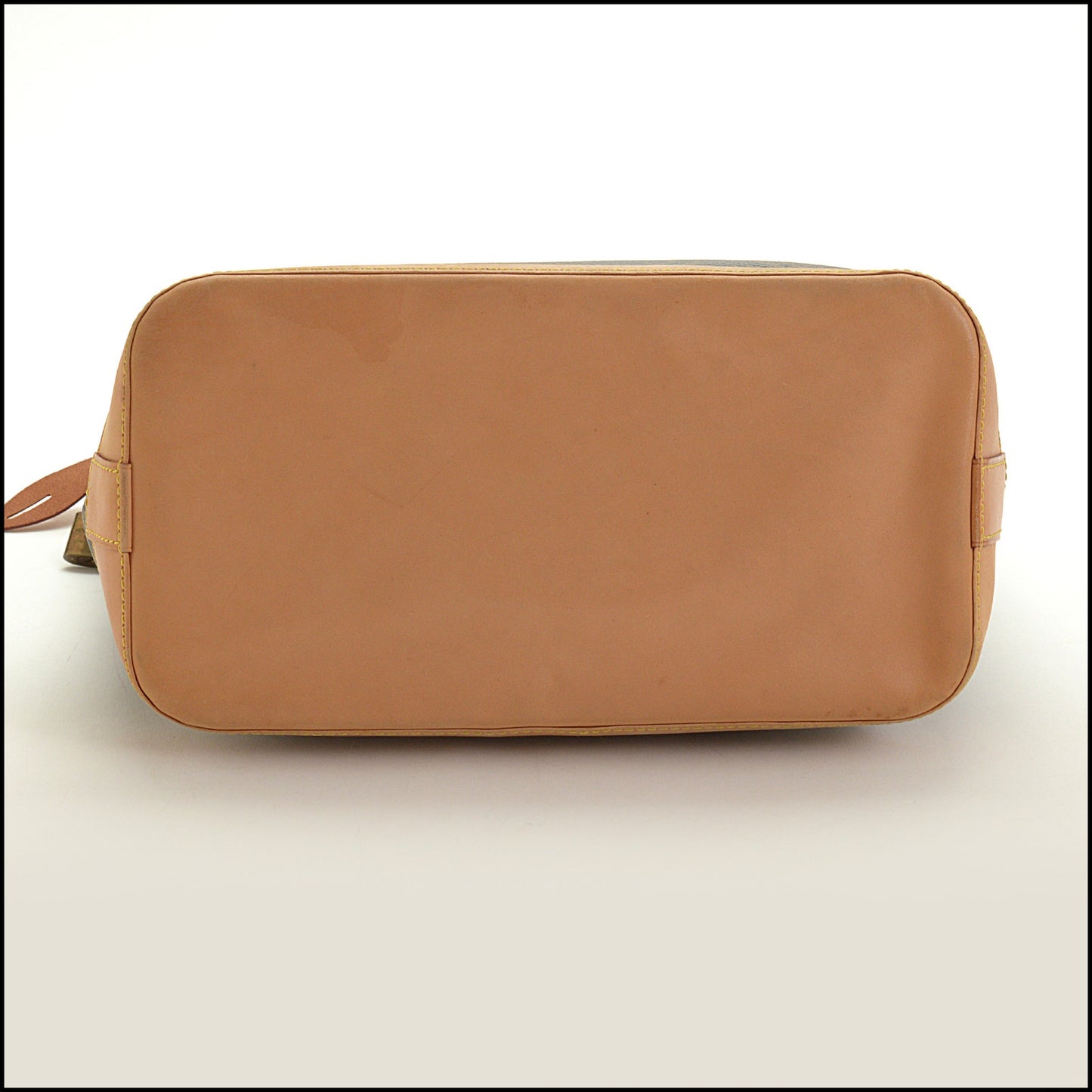 RDC15101 LOUIS VUITTON Brown LV Monogram Vertical Lockit Shoulder Bag