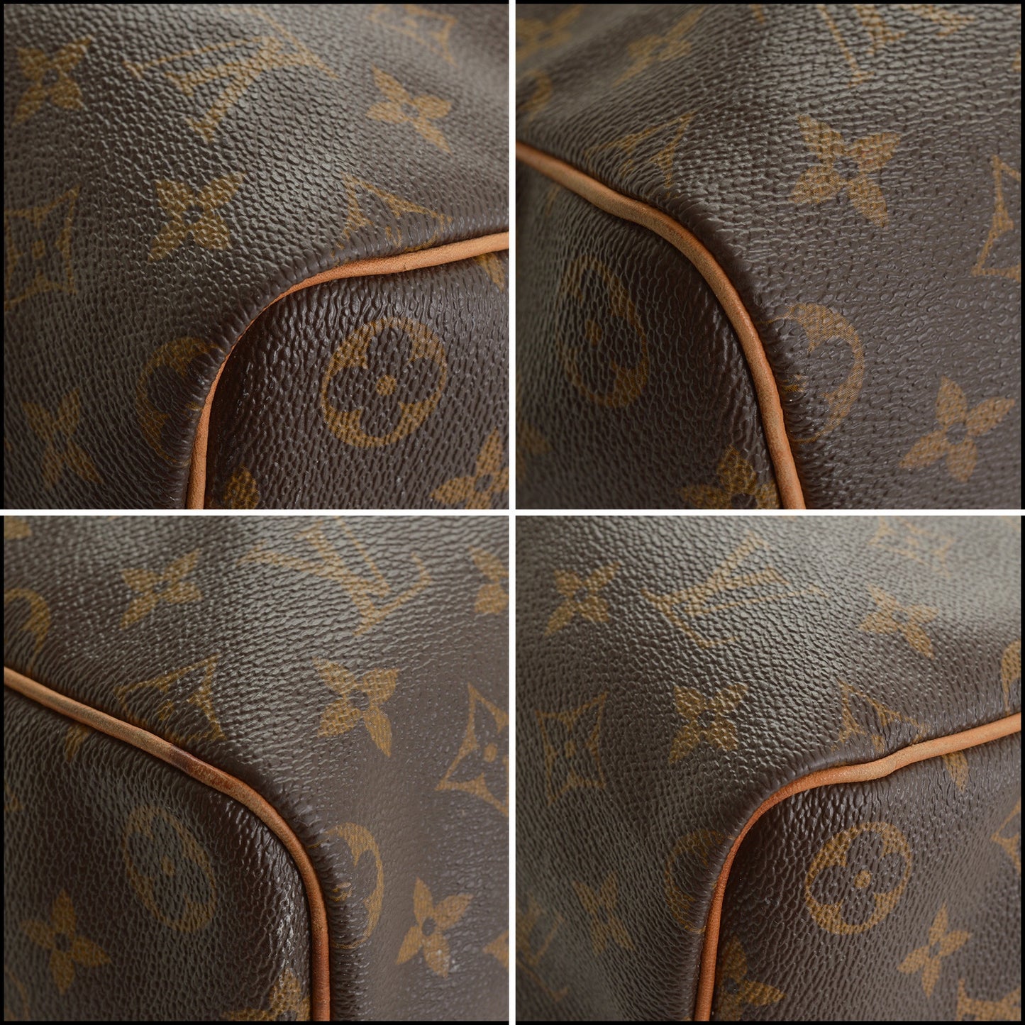 RDC15394 LOUIS VUITTON '10 Brown LV Monogram Canvas Speedy 40