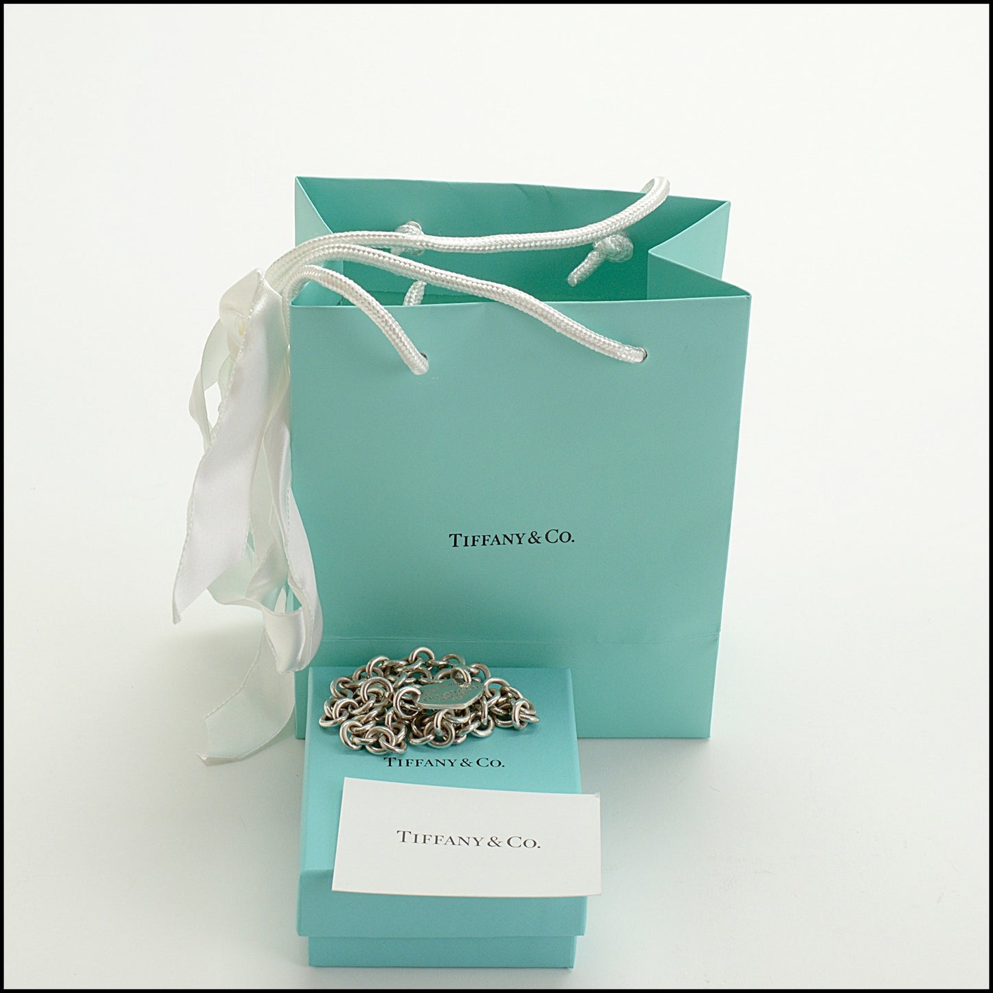 RDC15215 TIFFANY & CO. Sterling Silver Return to Tiffany Heart Choker