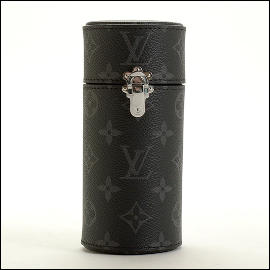 RDC15148 LOUIS VUITTON Graphite Monogram Eclipse 200ml Perfume Holder Travel Case