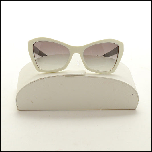 RDC14988 PRADA White/Black Acetate Millenials Sunglasses
