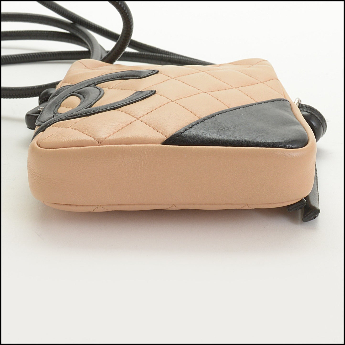 RDC15008 CHANEL '04/'05 Beige/Black Cambon Small Crossbody Bag