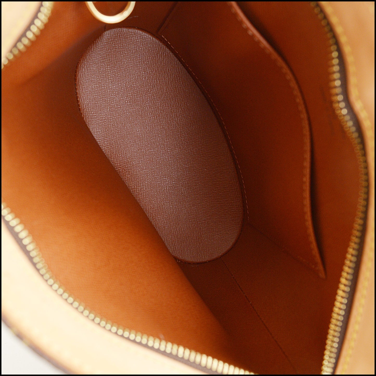 RDC14937 LOUIS VUITTON Dark Brown Drouot Monogram Canvas Crossbody Bag