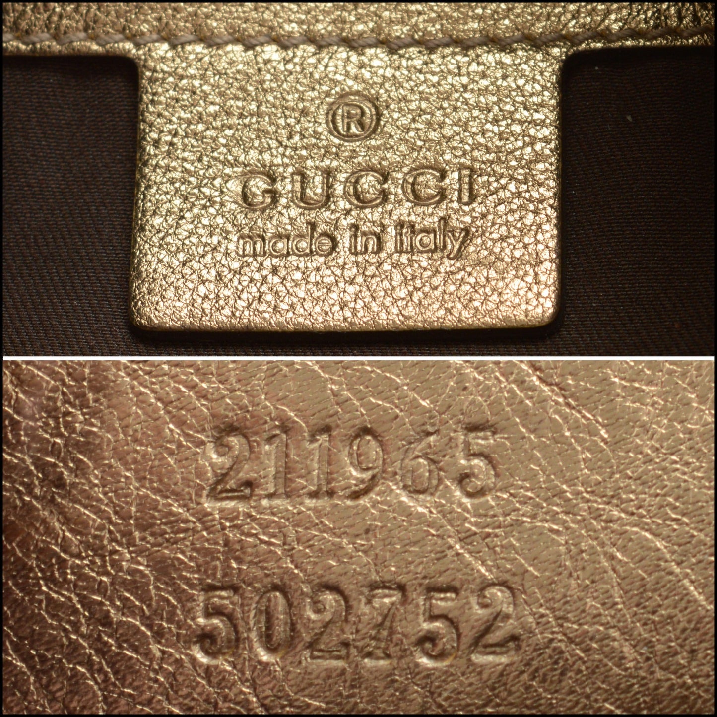 RDC15032 GUCCI '09 Gold Leather GG Crystal Babouska Heart Crest Hobo Bag