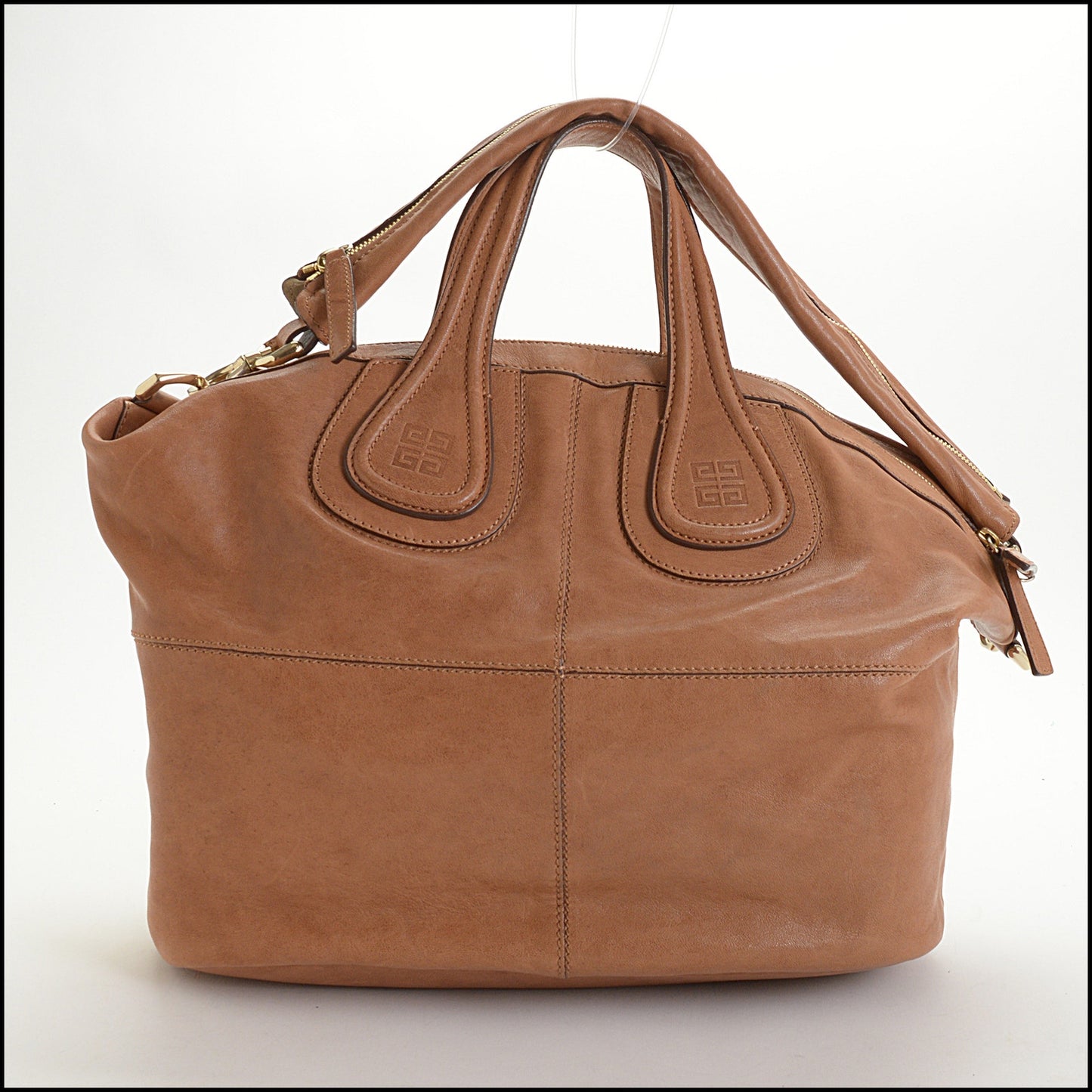 RDC14661 GIVENCHY Tan Leather Nightengale Bag