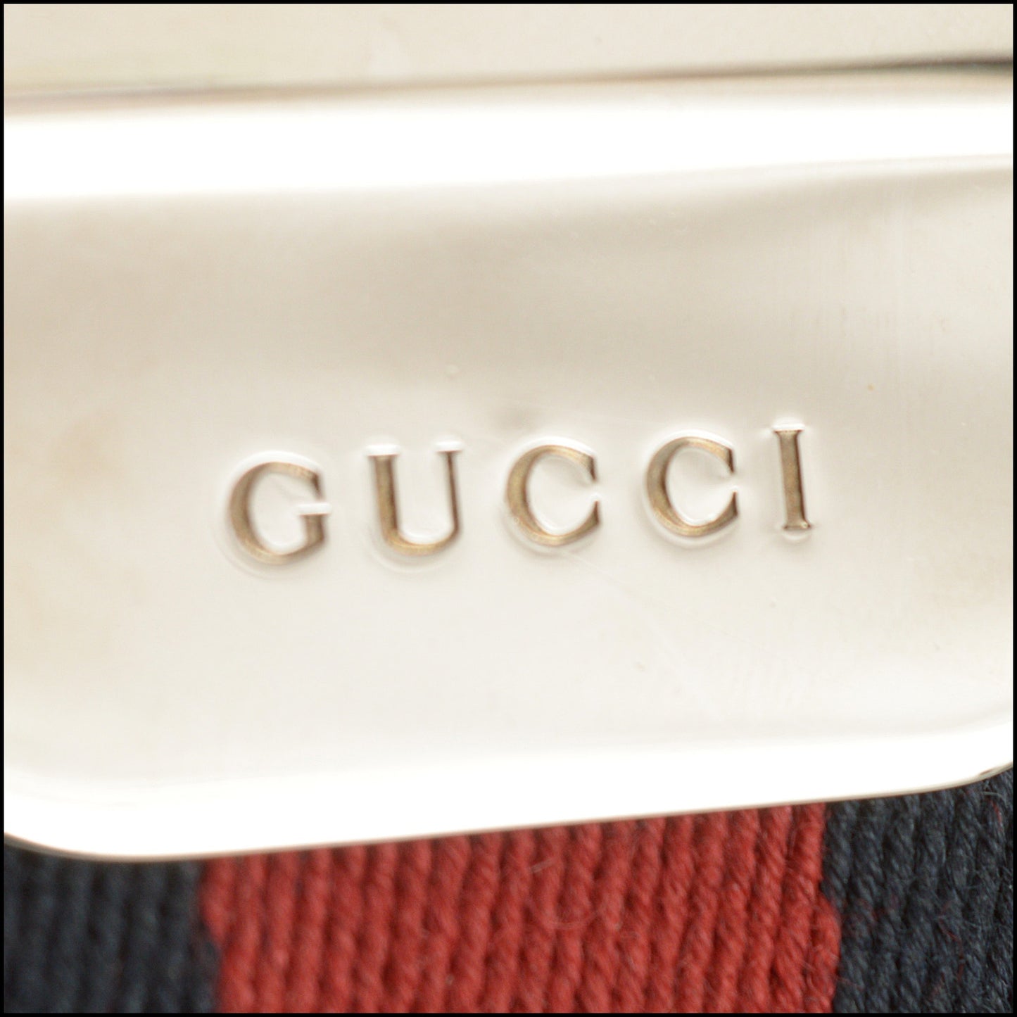 RDC15574 GUCCI Navy Supreme GG Canvas Small Attache Crossbody Bag