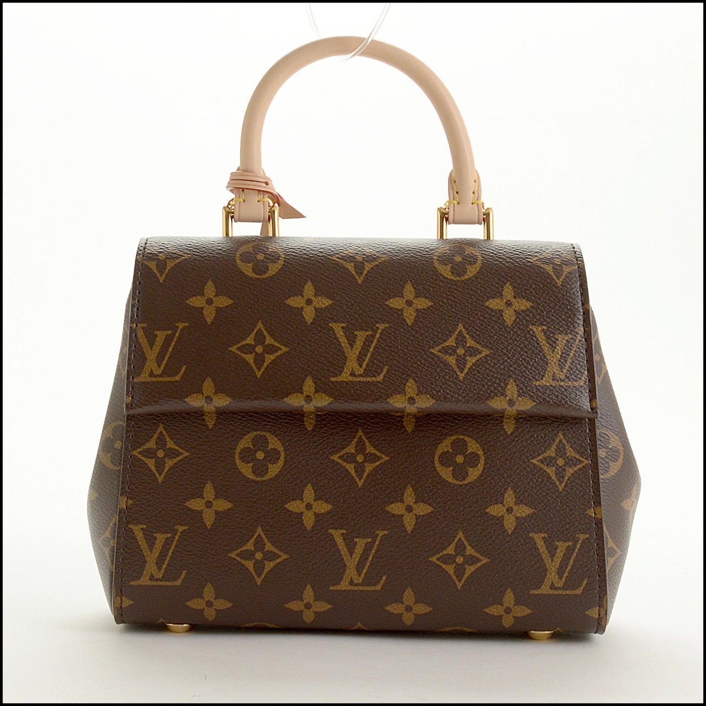 RDC15524 LOUIS VUITTON Brown LV Monogram Canvas Cluny Mini Bag