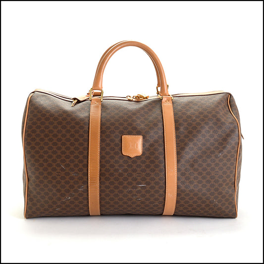 RDC14778 CELINE Vintage Logo Canvas Travel Bag