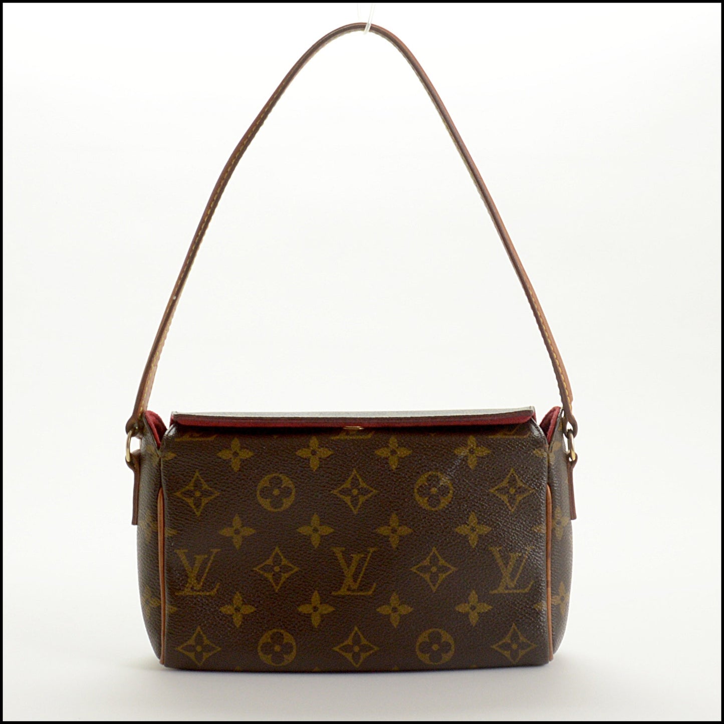 RDC15390 LOUIS VUITTON '02 Brown LV Monogram Recital Bag