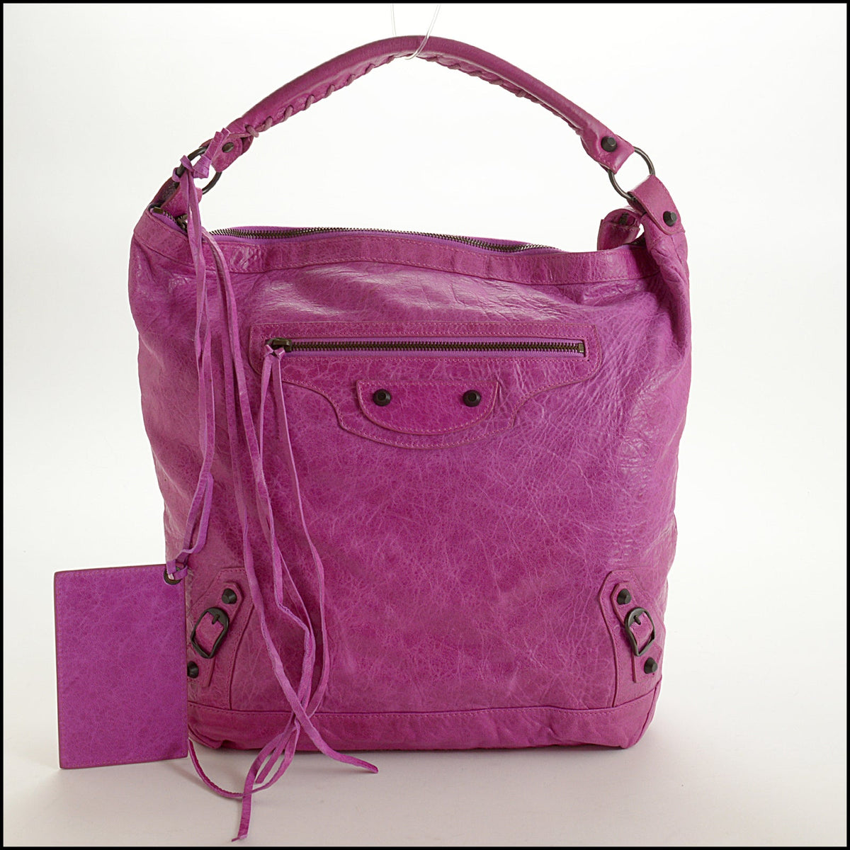 RDC15745 BALENCIAGA '08 Amethyst Classic Hardware Day Bag