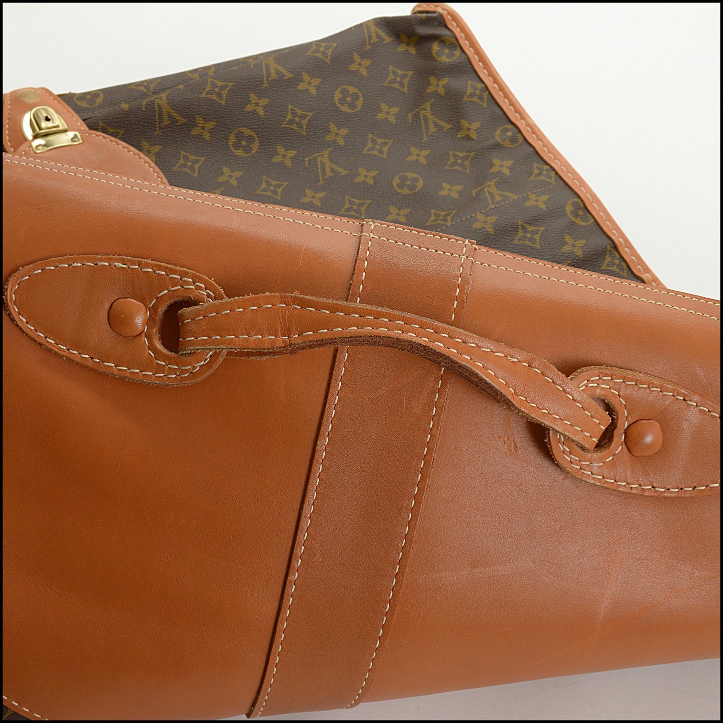 RDC15084 LOUIS VUITTON Vintage French Co. LV Monogram Long Folding Garment Bag