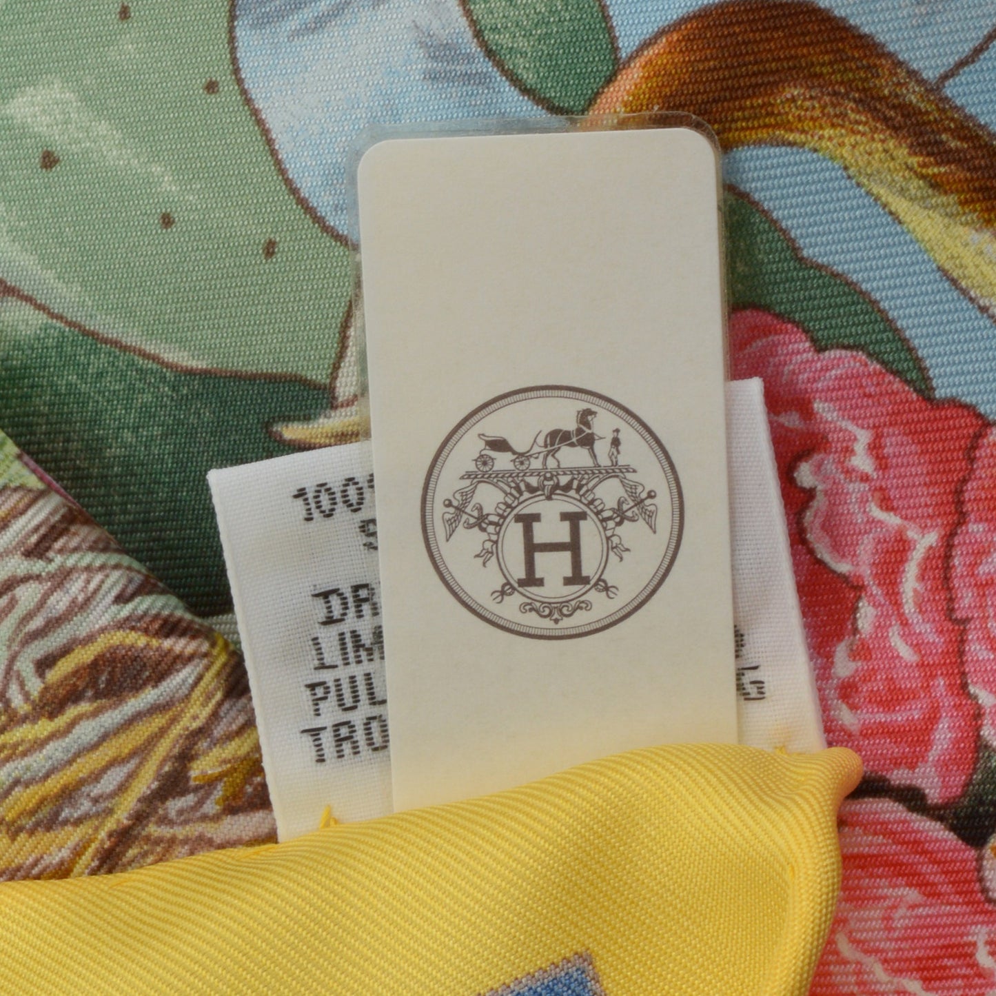 RDC15256 HERMES '26 Blue Faune et Flore du Texas Forever Silk Scarf 90cm - Kermit Oliver