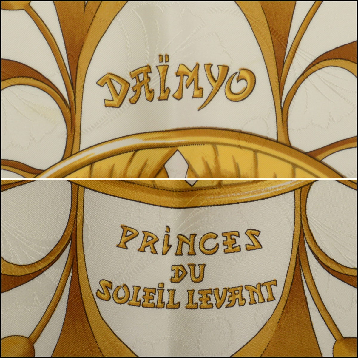 RDC15675 HERMES Daimyo Princes Du Soleil Levant Scarf