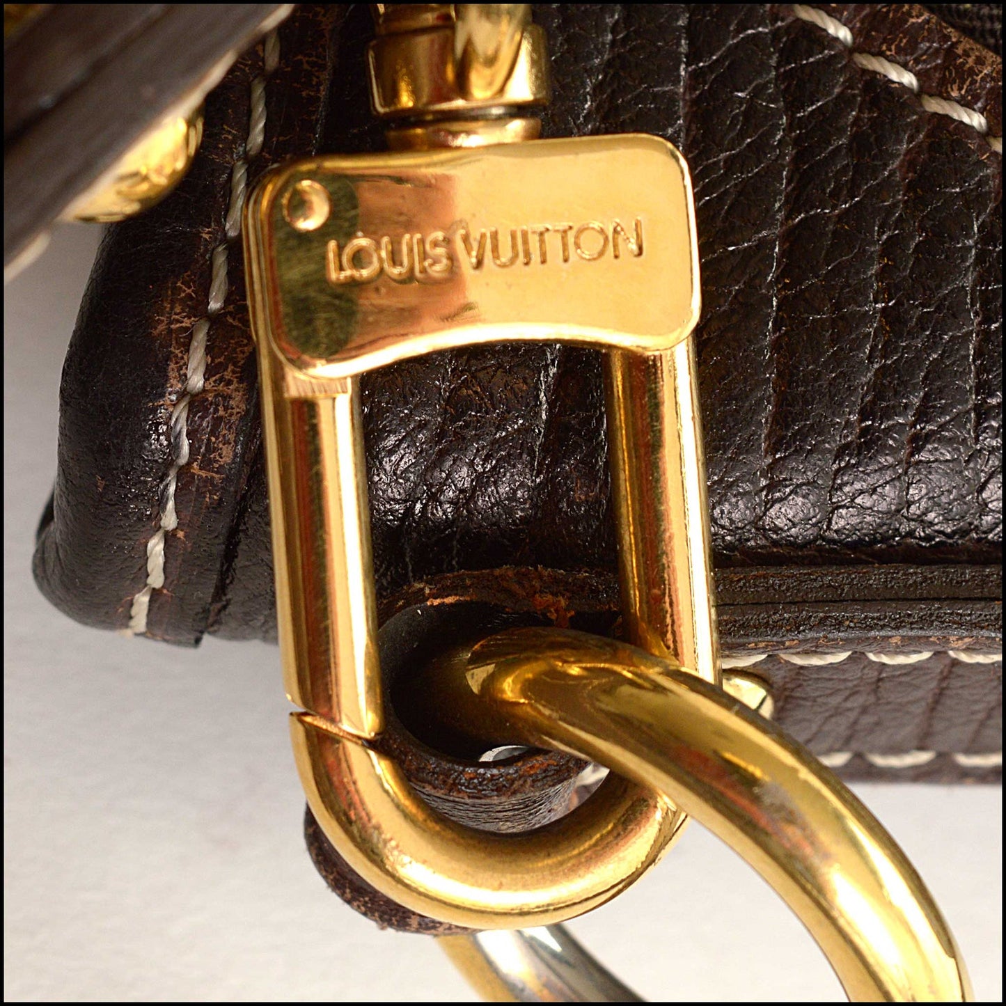 RDC15579 LOUIS VUITTON '08 Brown Monogram Idylle Mini Lin Elegie Bag