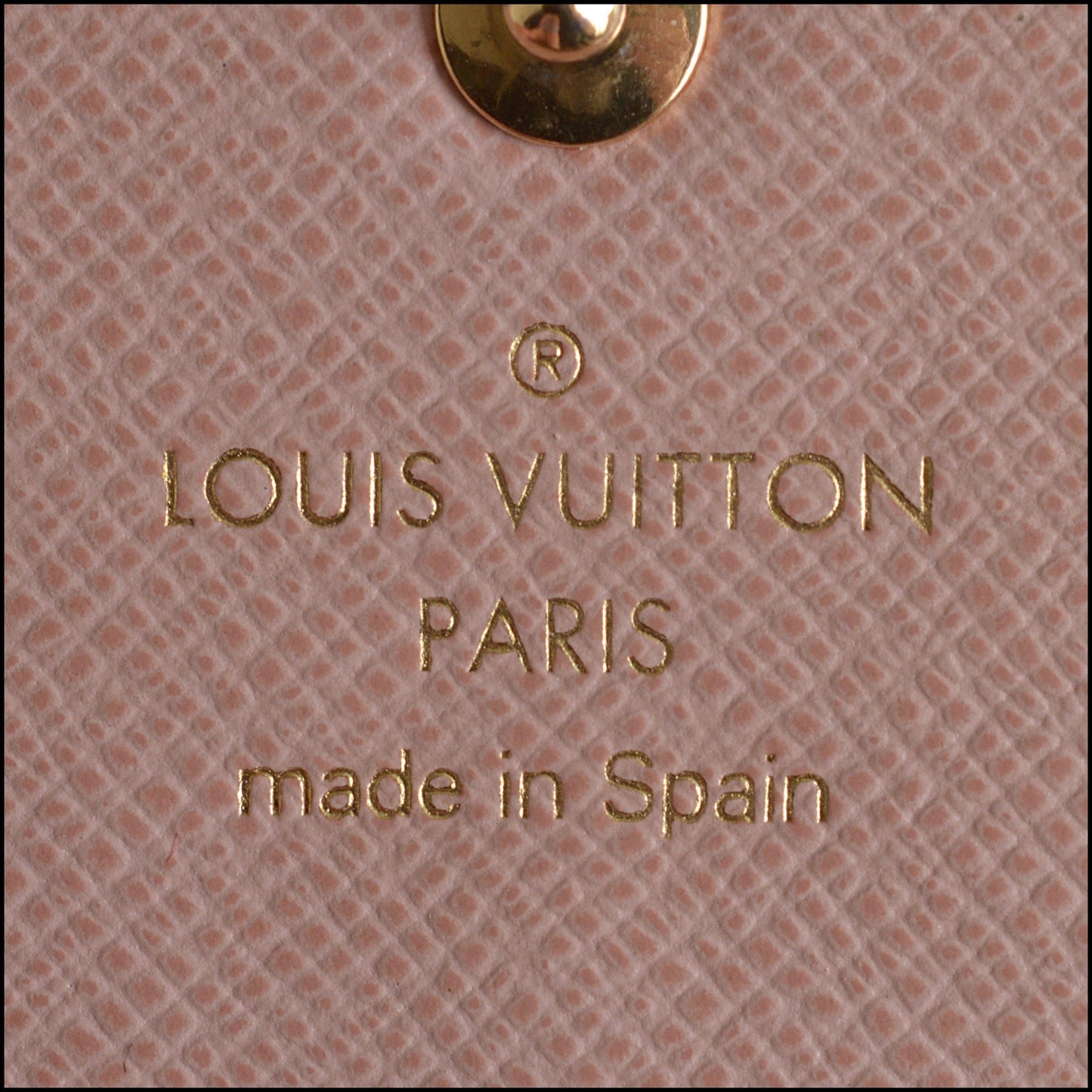 RDC14687 LOUIS VUITTON Monogram Canvas / Rose Ballerine Leather Rosalie Coin Purse