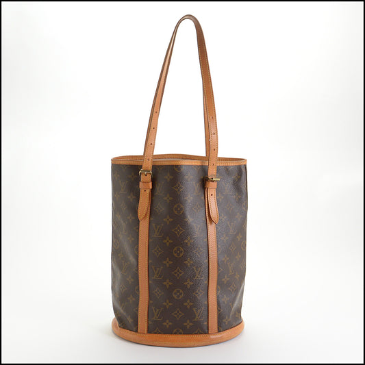 RDC14286 Authentic LOUIS VUITTON Vintage '06 LV Monogram Bucket GM Bag