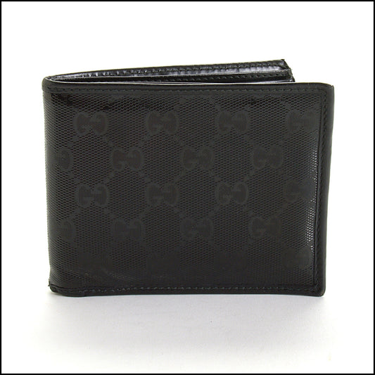 RDC14600 GUCCI Black GG Supreme Bifold Wallet