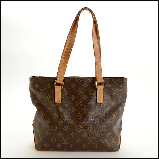 RDC15732 LOUIS VUITTON 2001 LV Monogram Canvas Cabas Piano Tote Bag