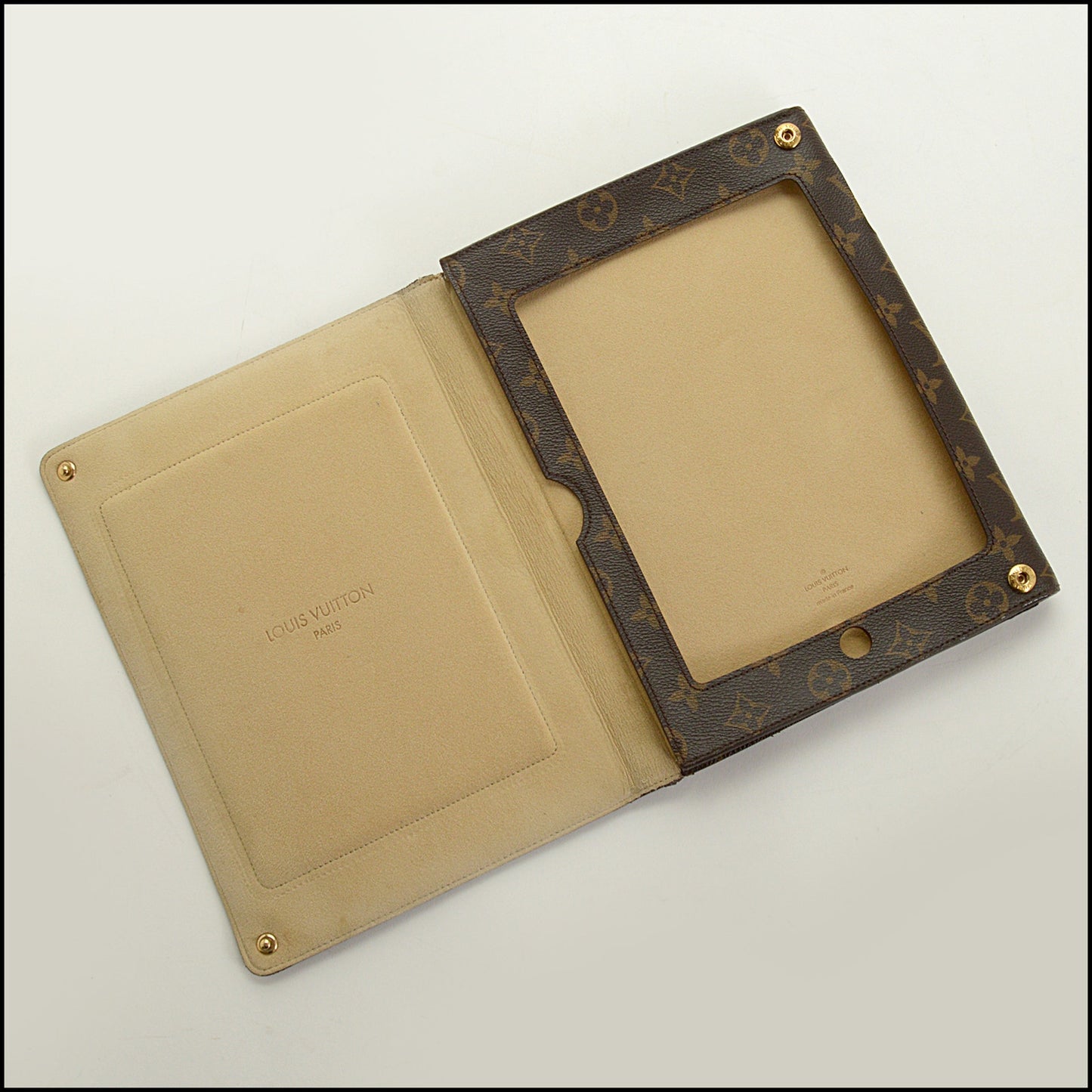 RDC15068 LOUIS VUITTON '11 LV Monogram Canvas iPad Case Holder