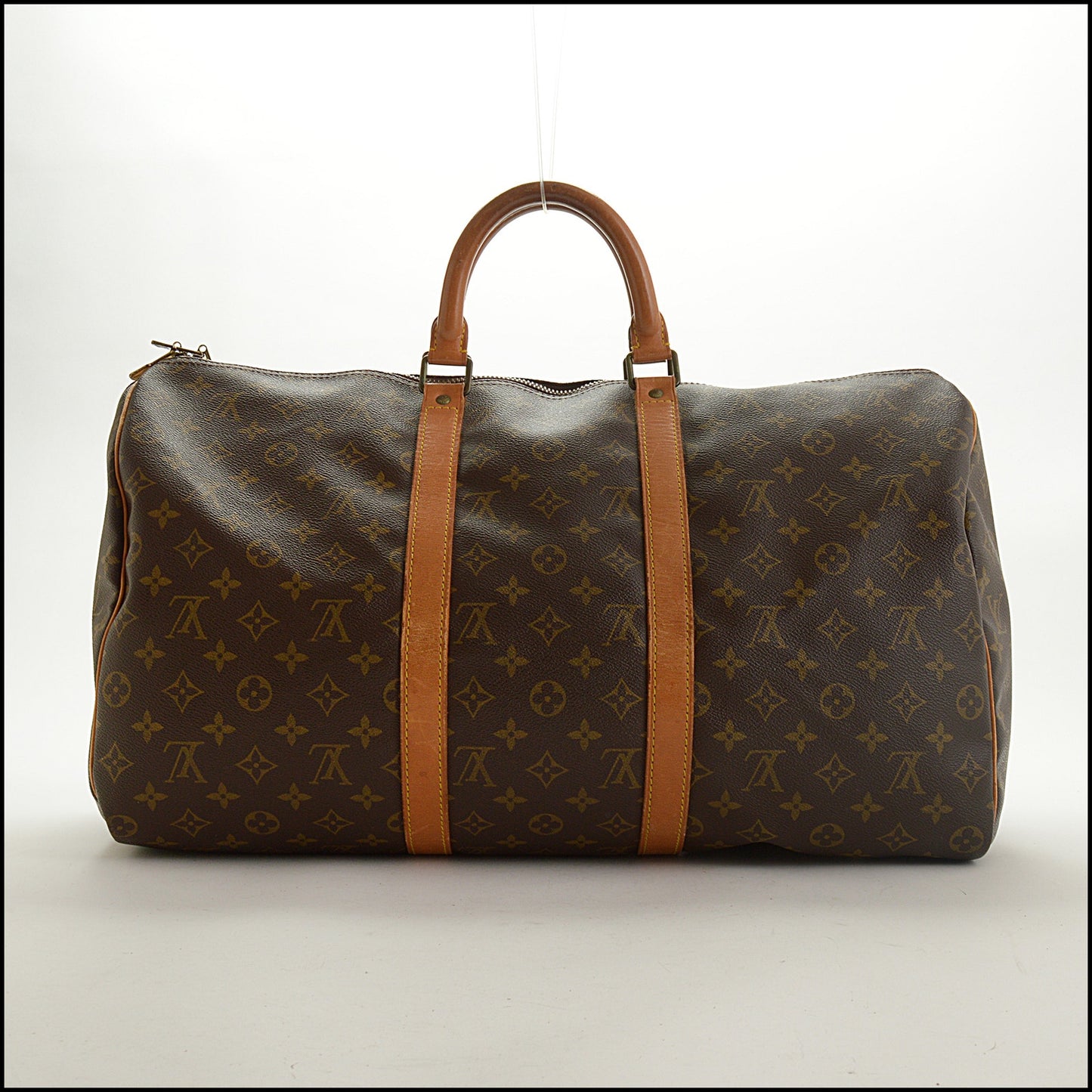 RDC15331 LOUIS VUITTON Brown LV Monogram Canvas Keepall 50