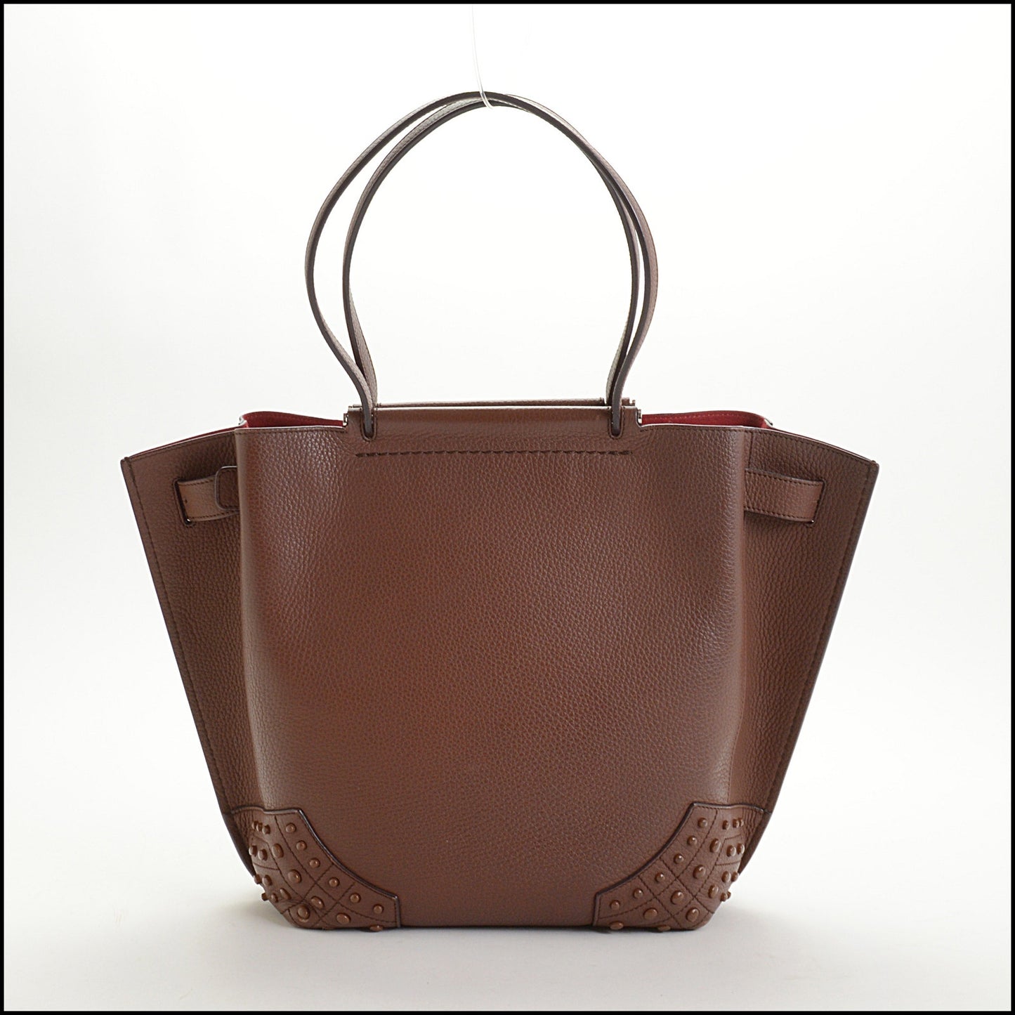 RDC14902 TOD'S Brown Tote Wave