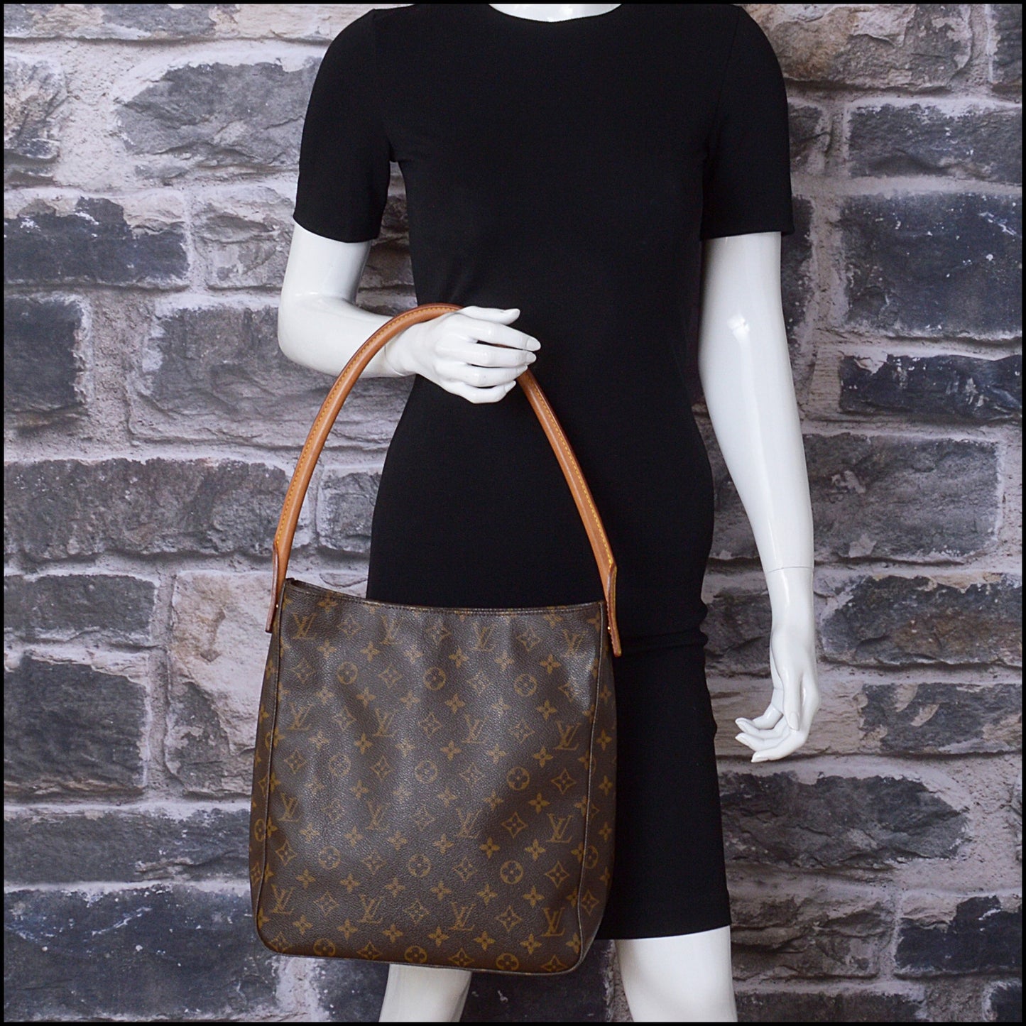RDC14455 Louis Vuitton LV Monogram Looping GM Bag