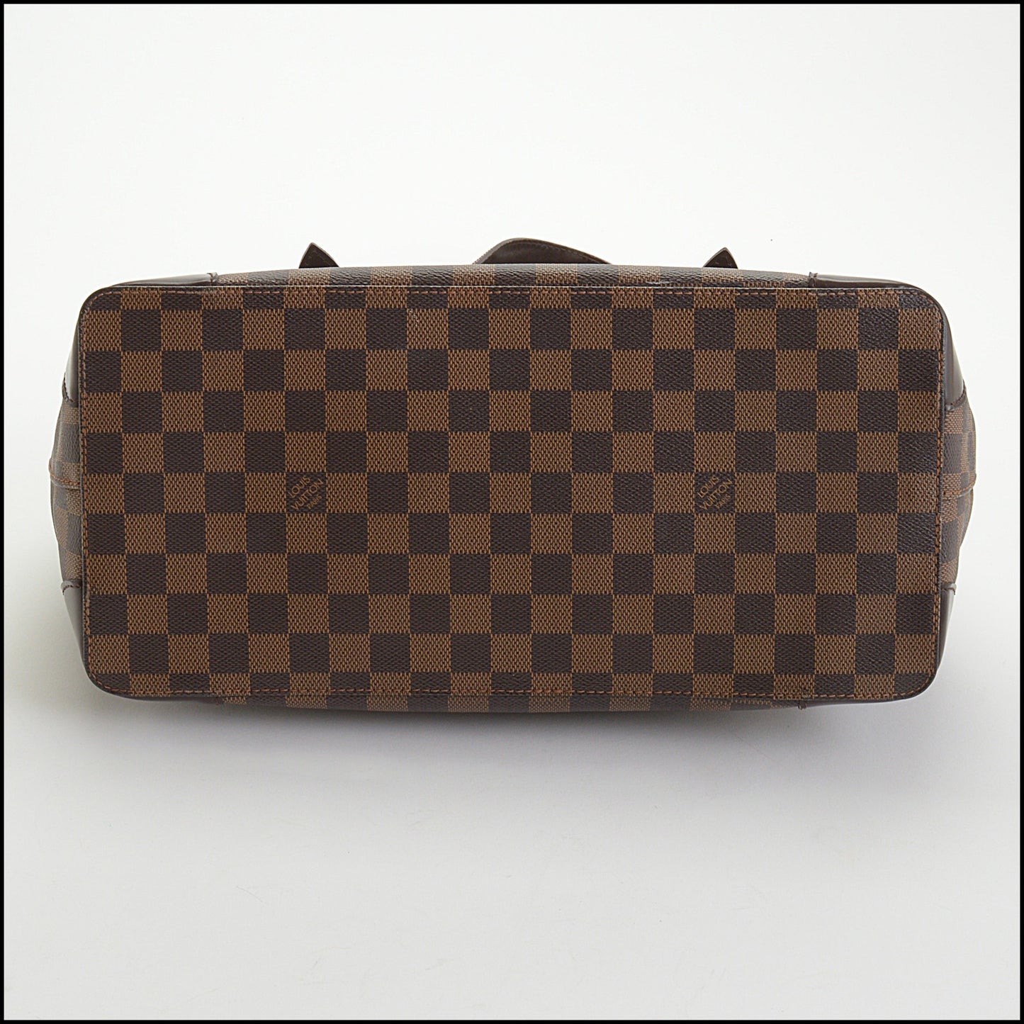 RDC14324 Authentic LOUIS VUITTON Vintage '08 Damier Ebene Hampstead MM Handbag