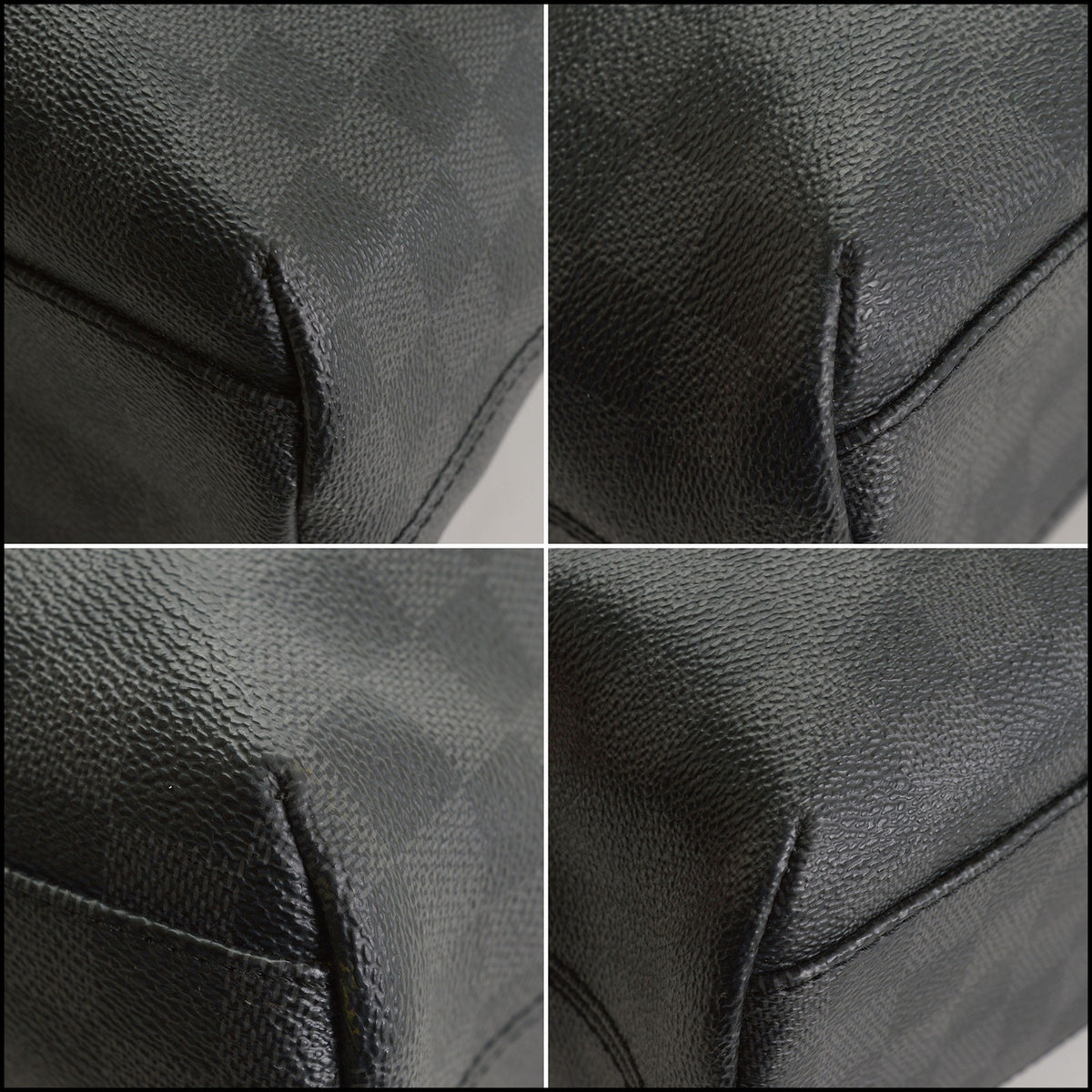 RDC15667 LOUIS VUITTON 2011 Black/Grey Damier Graphite Mick GM Messanger Bag