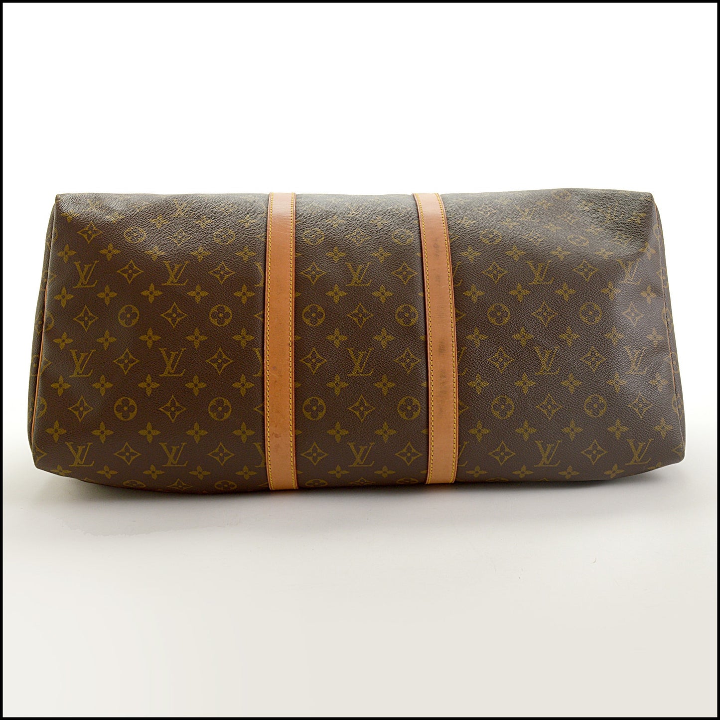 RDC15275 LOUIS VUITTON '91 Brown Monogram Canvas Keepall 55