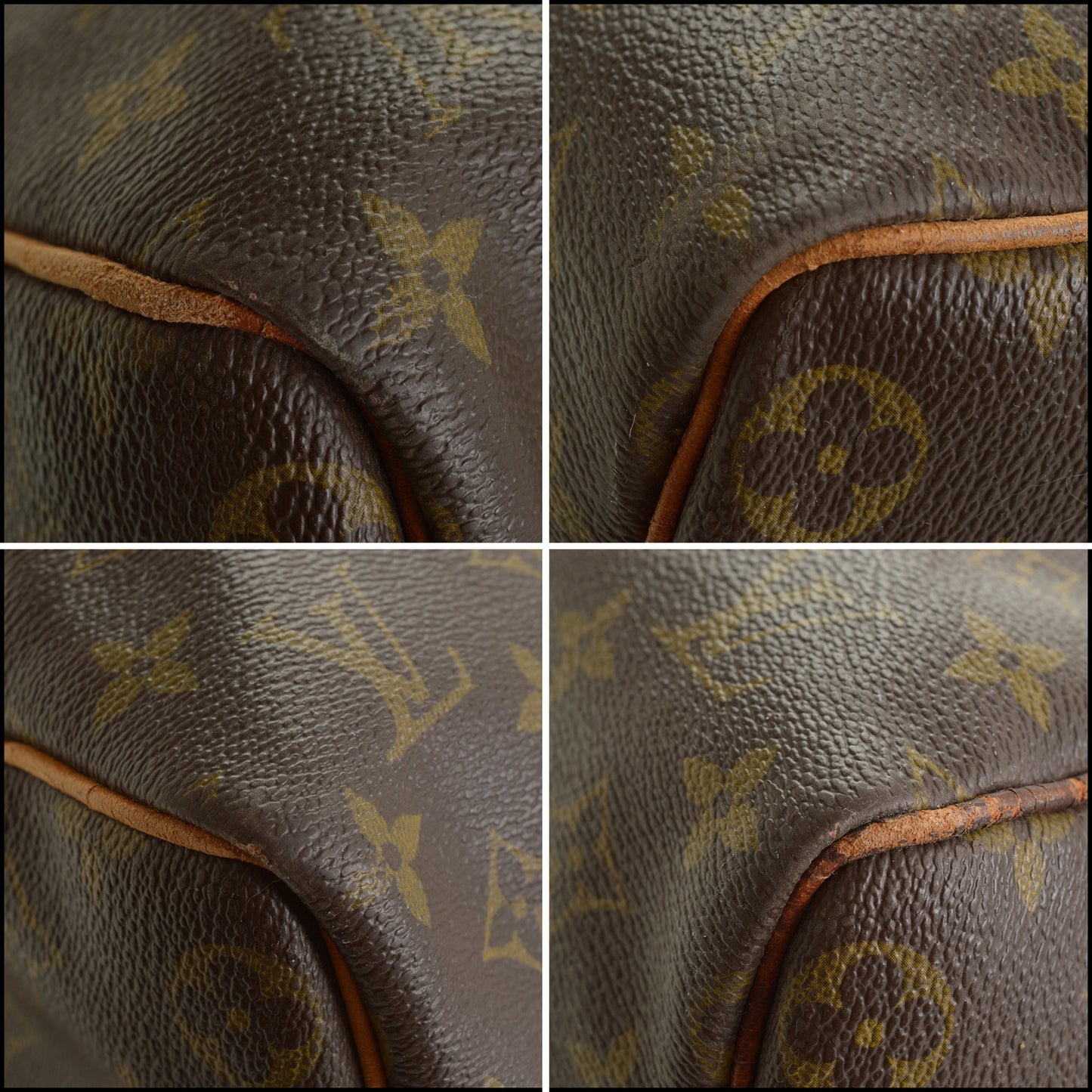 RDC15336 LOUIS VUITTON '83 Brown LV Monogram Keepall 45