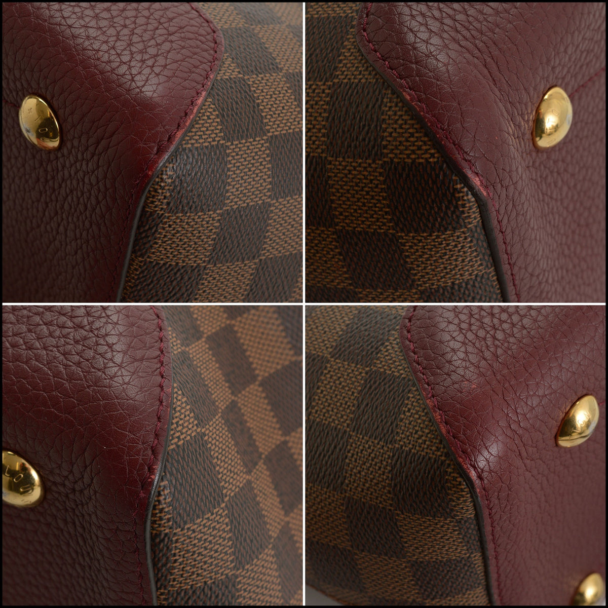 RDC15662 LOUIS VUITTON 2017 Damier Ebene Hyde Park Bag